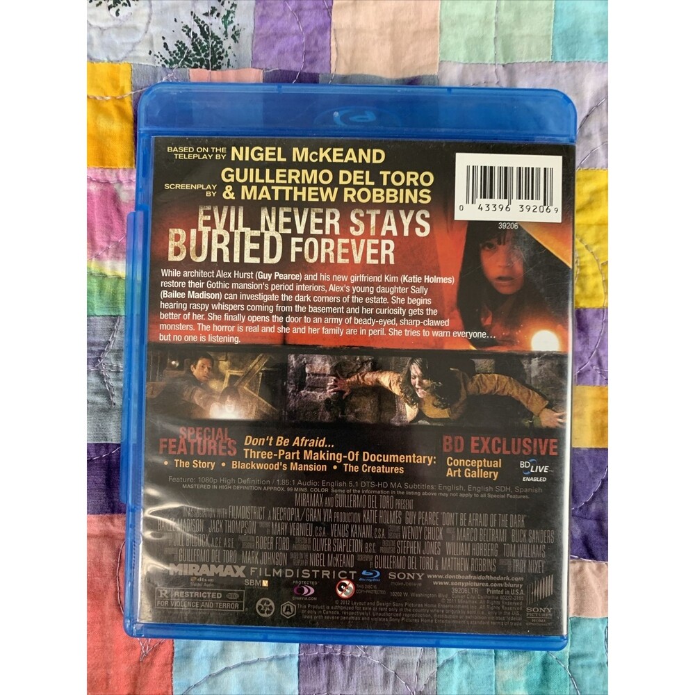 Don't Be Afraid of the Dark (Blu-ray, 2011) - Picture 2 of 4